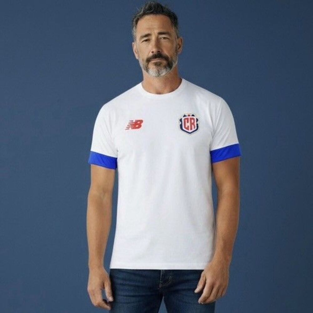 New Balance Costa Rica 2022 World Cup White Away Jersey Mens Small
